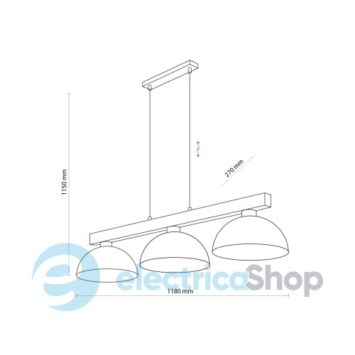 Люстра TK-Lighting 4712 OSLO WHITE