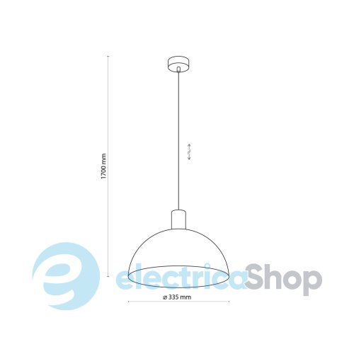 Подвесной светильник TK-Lighting OSLO BLACK 4852