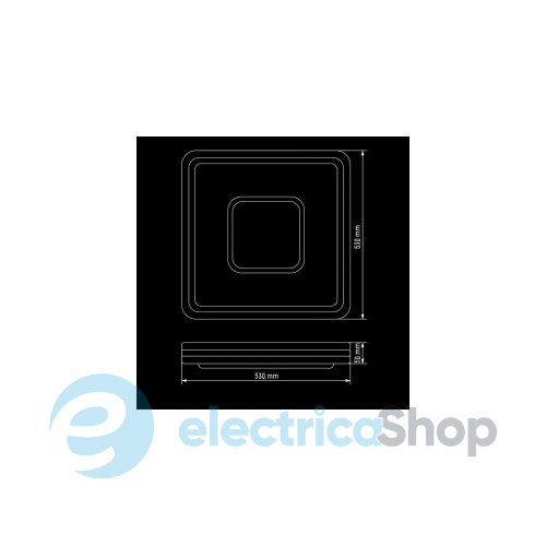 Светодиодный cветильник Biom Smart SML-S02-90 90W 3000-6000K c пультом управления