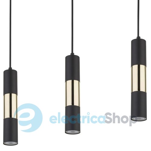 Підвісний світильник TK-Lighting VIVIEN BLACK/GOLD 3 4757