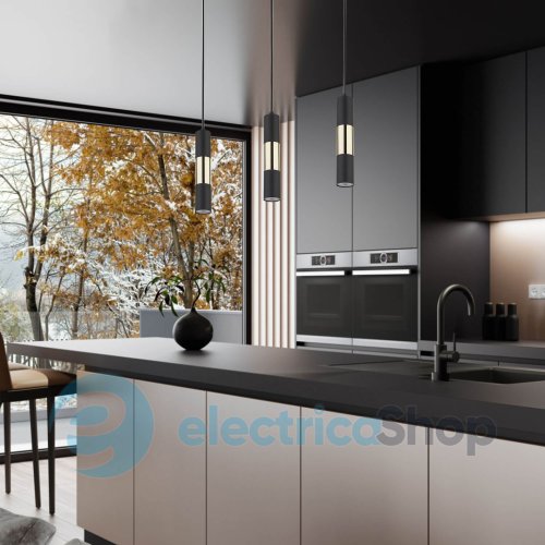 Підвісний світильник TK-Lighting VIVIEN BLACK/GOLD 3 4757