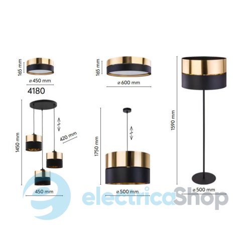 Стельовий світильник TK-Lighting 4180 HILTON
