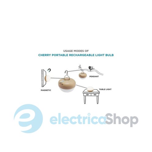 Уличный переносной светильник NEWGARDEN CHERRY BULB (LUMCHE011BXWLNW)