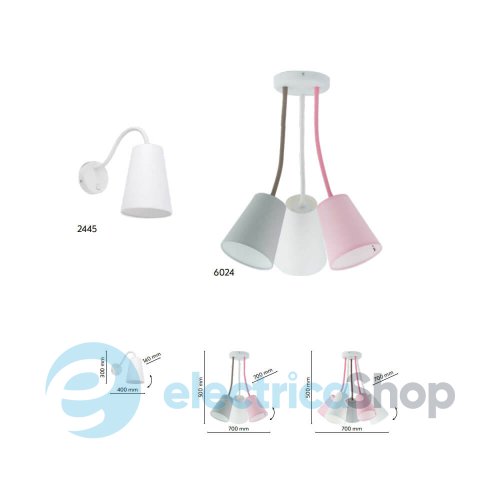 Люстра TK-Lighting 6025 WIRE KIDS