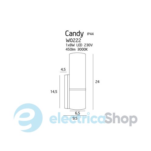 Бра MAXLIGHT CANDY W0222