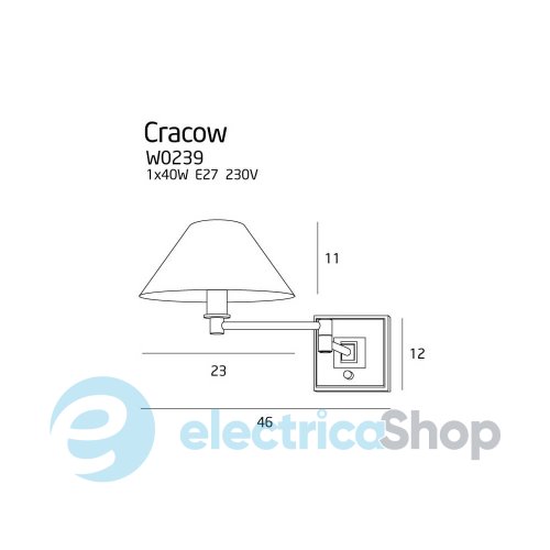 Бра MAXLIGHT CRACOW W0239