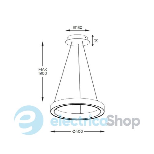 Люстра Zuma Line CARLO PL200910-400-GD
