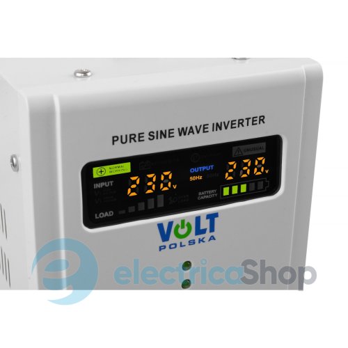 Источник резервного питания 12/230V ИБП VOLT Sinus PRO 1000E 12/230 В (700/1000 Вт)