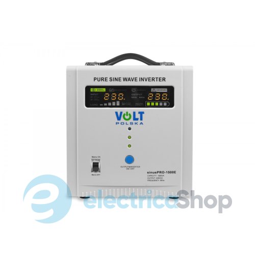 Источник резервного питания 12/230V ИБП VOLT Sinus PRO 1500E 12/230 В (1000/1500 Вт)