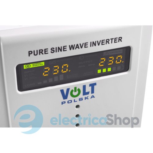 Джерело резервного живлення 12/230V ДБЖ VOLT Sinus PRO 2000E 12/230 В (1250/2000 Вт)