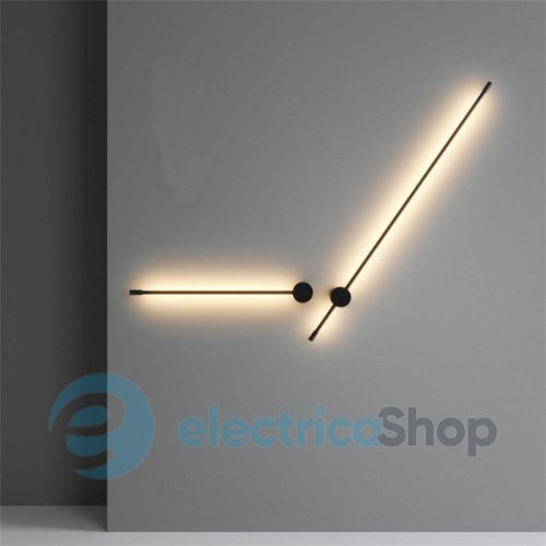 Настенный светильник Kloodi DECO WA-BR712 100 BK LED 16W 3000K 100° 