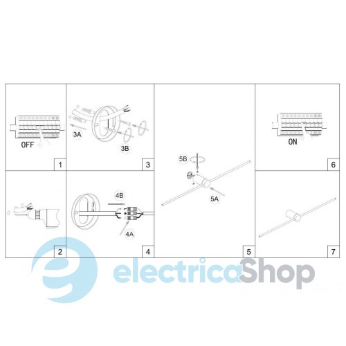 Настенный светильник Kloodi DECO WA-GALA R910 3K BK/GD LED 10W 3000K 100° 600LM