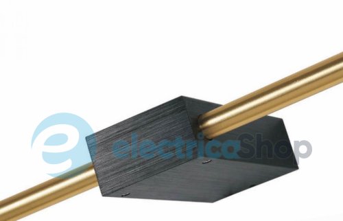 Настінний світильник Kloodi DECO WA-GALA SQ915 3K BK/GD LED 10W 3000K 100° 1000LM