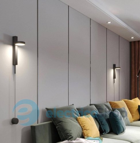 Настінний світильник Kloodi DECO WA-HX052 5W 3K BK LED 5W 3000K 100° 420LM