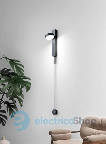 Настінний світильник Kloodi DECO WA-HX052 5W 3K BK LED 5W 3000K 100° 420LM