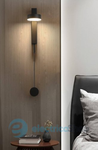 Настінний світильник Kloodi DECO WA-HX052 5W 3K BK LED 5W 3000K 100° 420LM