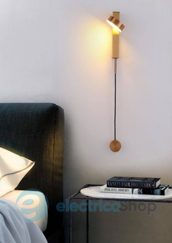 Настінний світильник Kloodi DECO WA-HX052 5W 3K GD LED 5W 3000K 100° 420LM