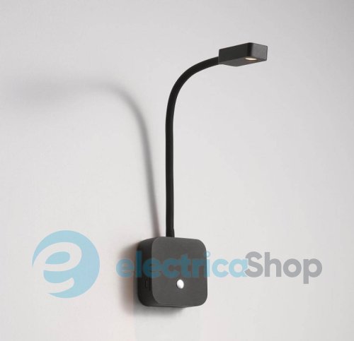 Бра-светильник Kloodi DECO WA-SNAKE SQ565 3K BK LED CREE 3W 3000K 30° 120LM USB