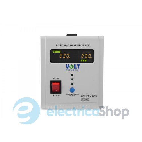 Источник резервного питания 12/230V ИБП VOLT Sinus PRO 500E 12/230 В (350/500 Вт)