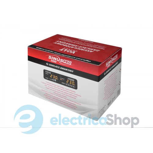 Источник резервного питания 12/230V ИБП VOLT Sinus PRO 500E 12/230 В (350/500 Вт)