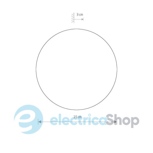 Світильник Nowodvorski Ring Mirror S 10276 3000K 40Lm