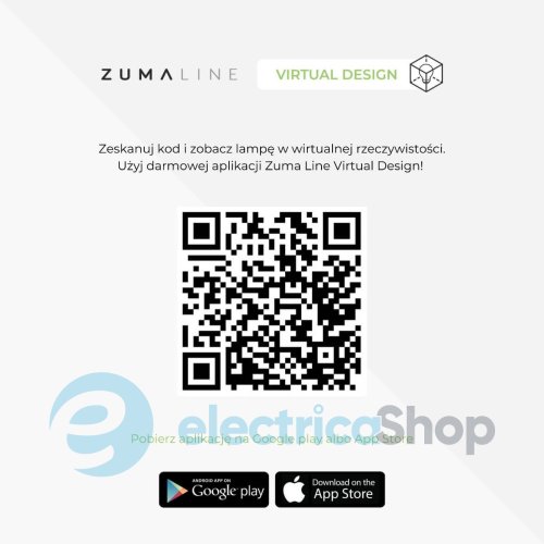 Торшер Zuma Line H06-GD-BK INGA