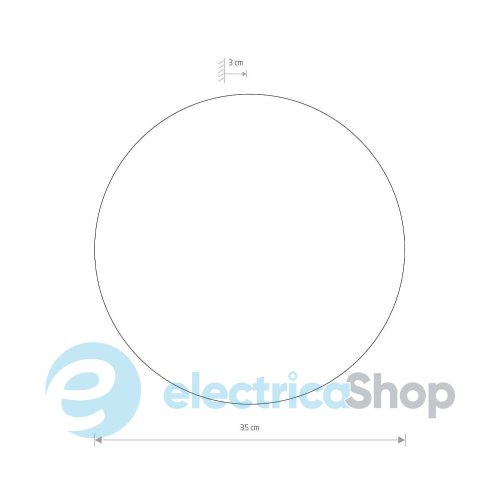 Світильник Nowodvorski Ring Mirror L 10278 3000K 90Lm