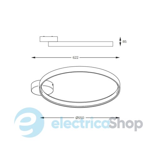 Люстра Zuma Line CIRCLE LA0770