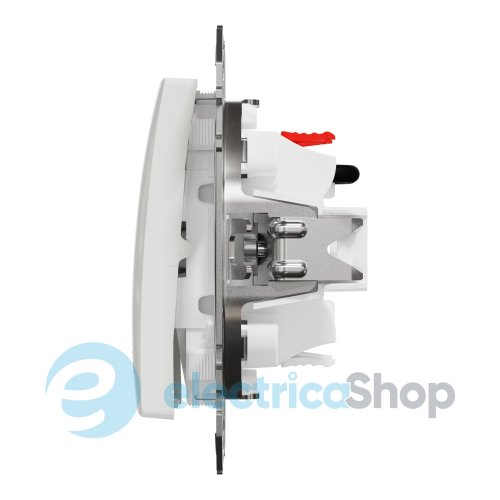 Вимикач кнопковий 2-кл. до жалюзі для серії Sedna Design Schneider Electric SDD111104 білий