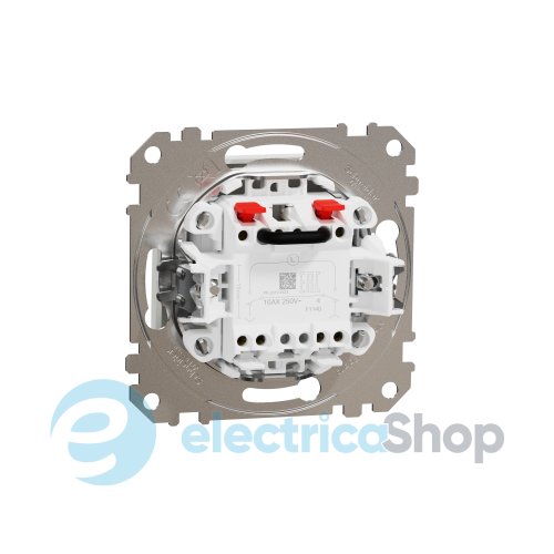 Вимикач кнопковий 2-кл. до жалюзі для серії Sedna Design Schneider Electric SDD111104 білий