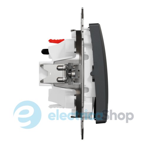 Выключатель для жалюзи 2-кл SE Sedna Design SDD114104 черный