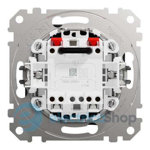 Выключатель для жалюзи 2-кл SE Sedna Design SDD114104 черный