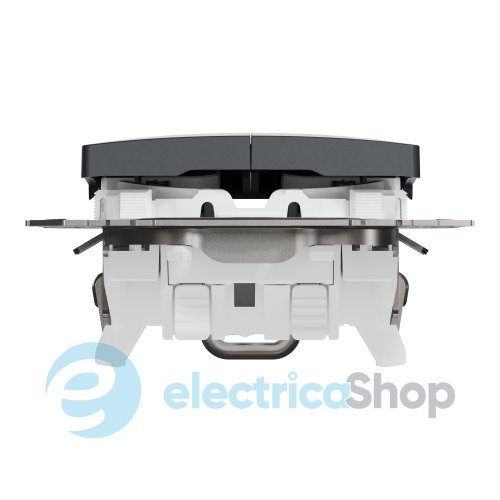 Вимикач кнопковий 2-кл. до жалюзі для серії Sedna Design Schneider Electric SDD114114 чорний