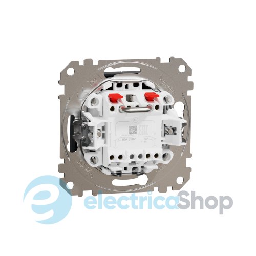 Вимикач кнопковий 2-кл. до жалюзі для серії Sedna Design Schneider Electric SDD114114 чорний