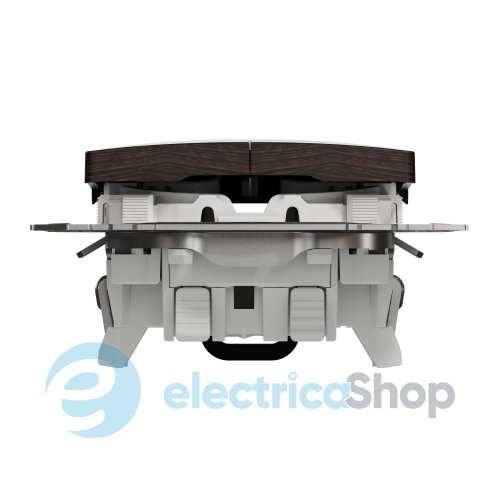 Вимикач кнопковий 2-кл. до жалюзі для серії Sedna Elements Schneider Electric SDD181104 венге