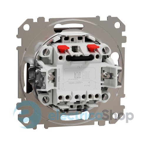 Вимикач кнопковий 2-кл. до жалюзі для серії Sedna Elements Schneider Electric SDD181104 венге
