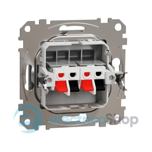 Аудиорозетка SE Sedna Design SDD113411 алюминий