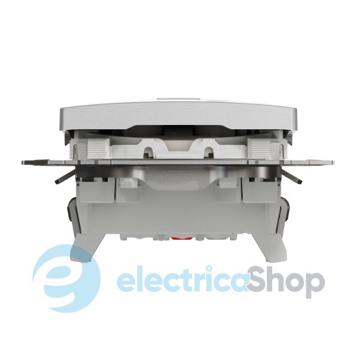 Выключатель с подсветкой 1-кл SE Sedna Design SDD113101L алюминий