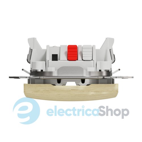 Выключатель с подсветкой 1-кл SE Sedna Elements SDD180101L береза