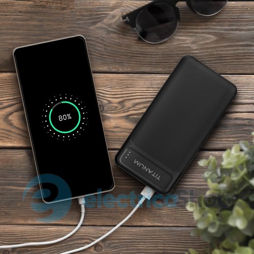 Повербанк VIDEX TITANUM 912 Black 10000mAh (27354)