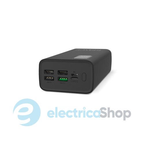 Повербанк VIDEX TITANUM 728S (27364) 30000mAh 22.5W Black