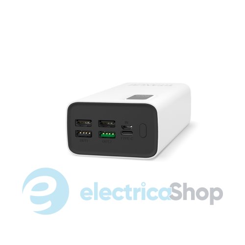 Повербанк TITANUM 728S 30000mAh 22.5W White