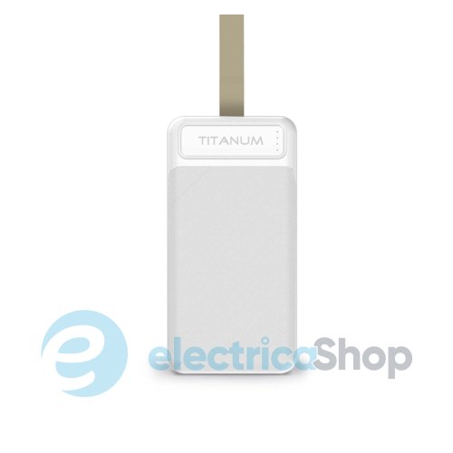 Повербанк VIDEX TITANUM 914 (27359) White 30000mAh