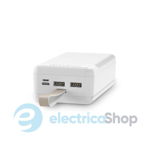 Повербанк VIDEX TITANUM 914 (27359) White 30000mAh
