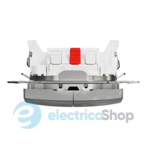 Выключатель с подсветкой 2-кл SE Sedna Design SDD113105L алюминий