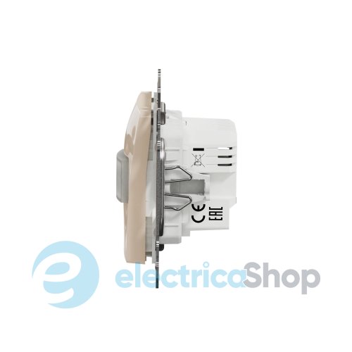 Датчик руху із вимикачем 10 A SE Sedna Design SDD112504 бежевий