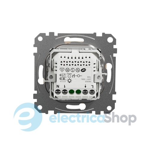 Датчик руху із вимикачем 10 A SE Sedna Design SDD112504 бежевий
