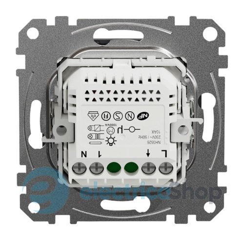 Термостат для теплого пола 16A SE Sedna Design SDD114507 черный