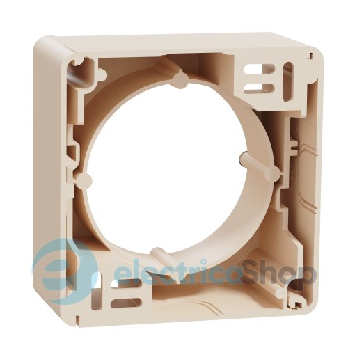 Коробка для поверхностного монтажа 1-пост SE Sedna Design SDD112901 бежевый