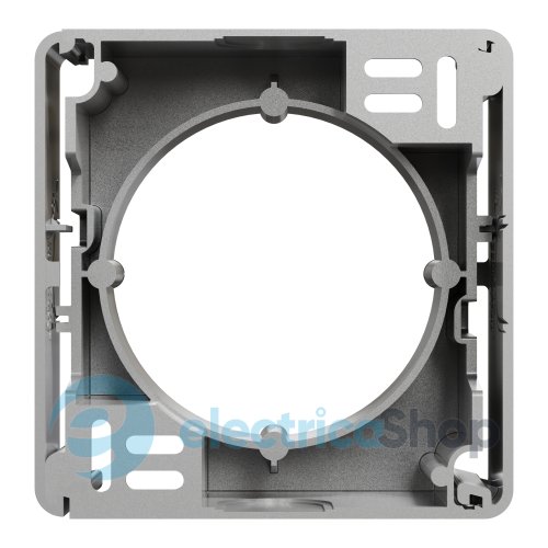 Коробка для поверхностного монтажа 1-пост SE Sedna Design SDD113901 алюминий